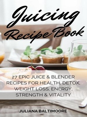 cover image of Juicing Recipe Book